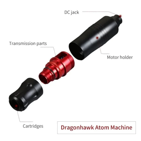 Dragonhawk Atom Rotary Pen Construction.